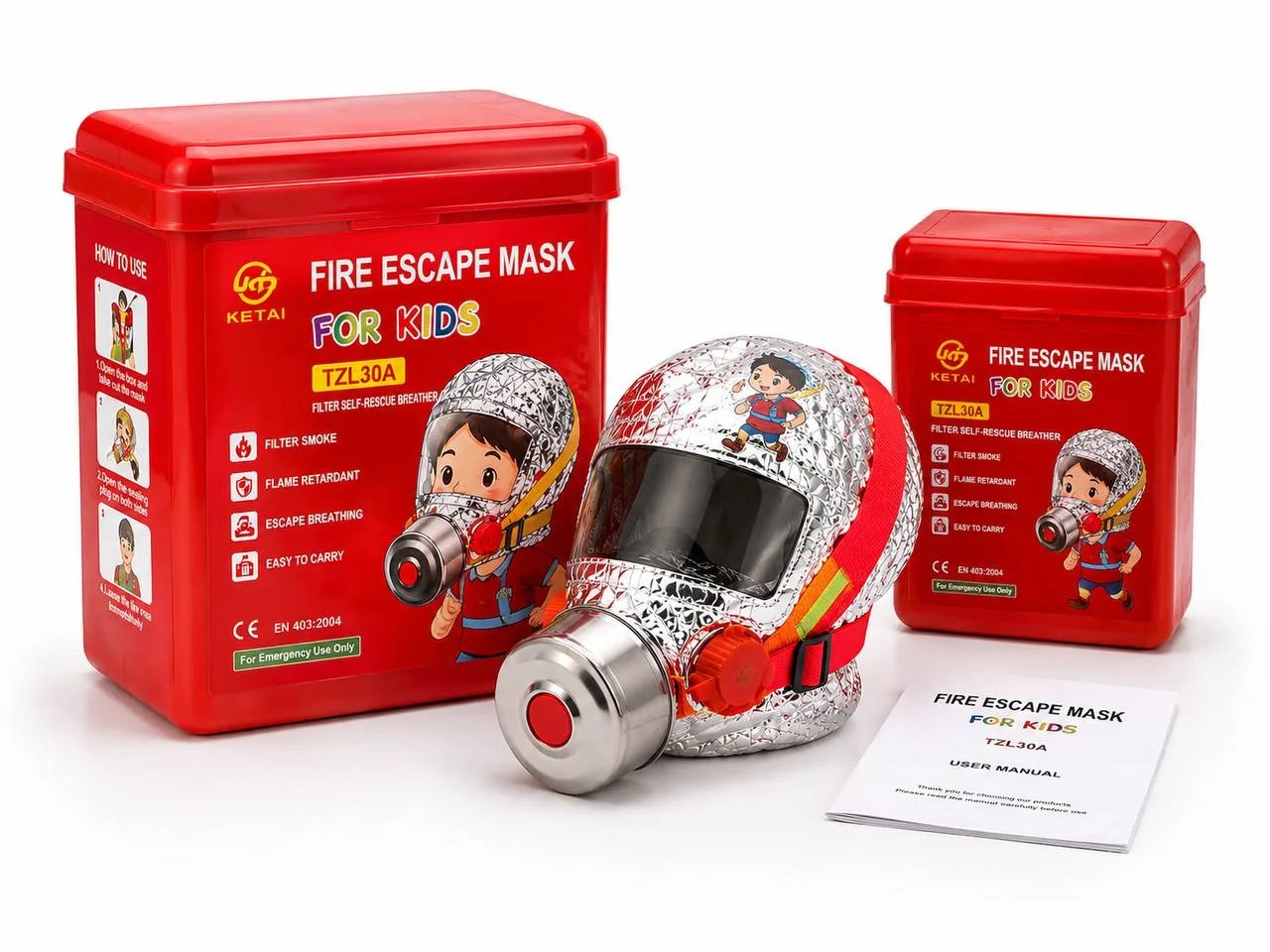 Fire Escape Mask - Kids' Version - Chinesefactorymanufacturer